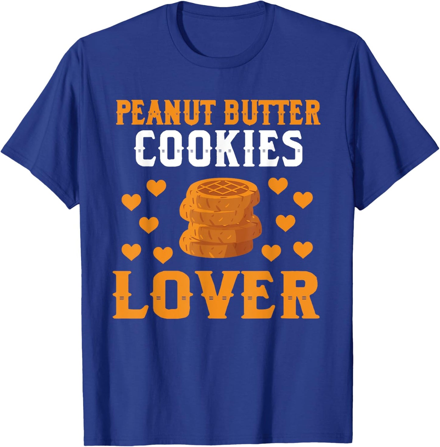 Peanut Butter Cookies Lover Costume Christmas Cookie T-Shirt - T-Shirt | Royal