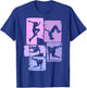 Parkour Girl Freerunner Freerunning Traceur Women Girls T-Shirt - T-Shirt | Royal