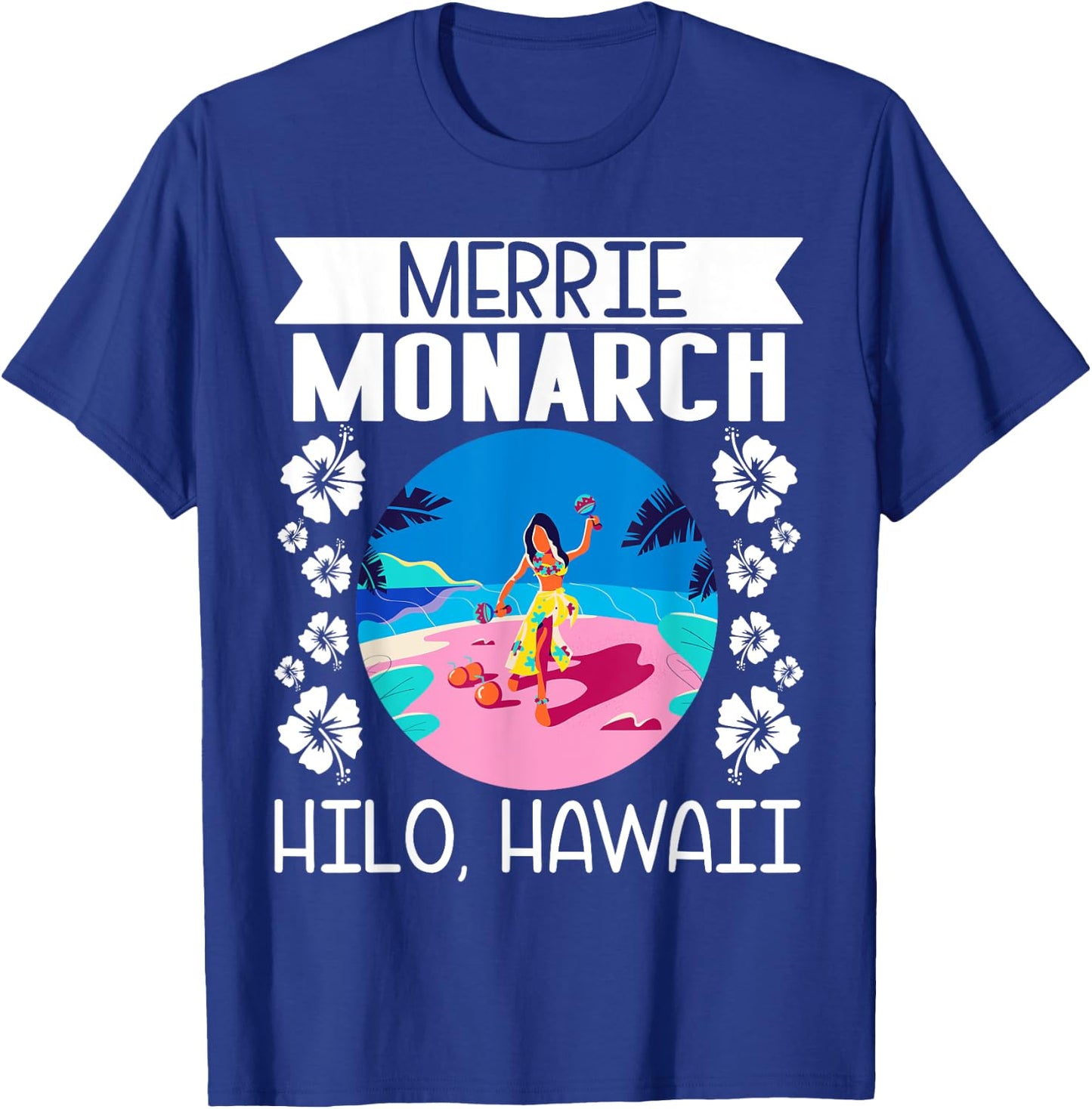 Islands Vintage Merrie Monarch T-Shirt - T-Shirt | Royal