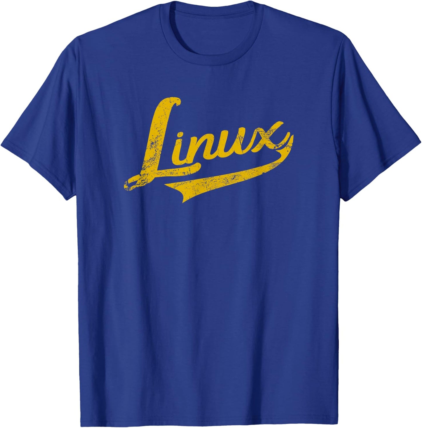 Linux IT Systems Engineer Nerd Geek Throwback T-Shirt - T-Shirt | Royal