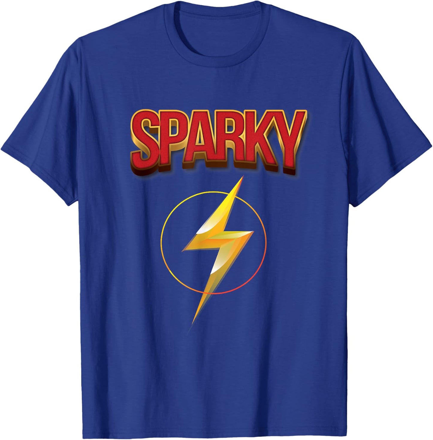 Sparky Funny Electrical Engineer Electrician Nickname T-Shirt - T-Shirt | Royal