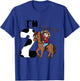 Kids I'm 2 Cute Horse Riding Cowboy 2nd Birthday Boys T-Shirt - T-Shirt | Royal