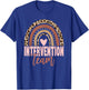 Rainbow Intervention Teacher Team Early Intervention Squad T-Shirt - T-Shirt | Royal
