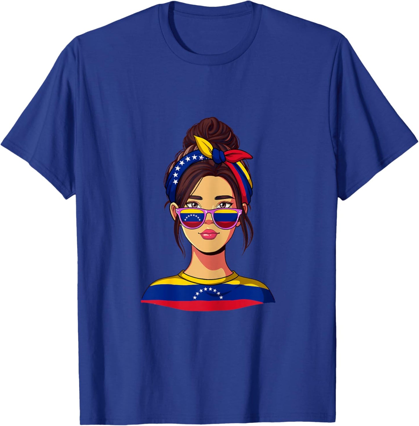 Venezuelan Girl Venezuela T-Shirt - T-Shirt | Royal