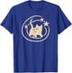 90s Y2K Scary Tomcat Cat is Scared Under Starry Tail T-Shirt - T-Shirt | Royal