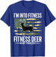 Hunting Im Into Fitness Fit Ness Deer Freezer Men Women Kids T-Shirt - T-Shirt | Royal