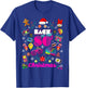 Funny Back to 80's Christmas Nostalgia Quotes Graphic Design T-Shirt - T-Shirt | Royal