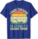 Cool Chicken Tender Art Women Poultry Chicken Farmer T-Shirt - T-Shirt | Royal