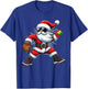 Santa Playing Softball as Pitcher Boys Kids Teens Christmas T-Shirt - T-Shirt | Royal
