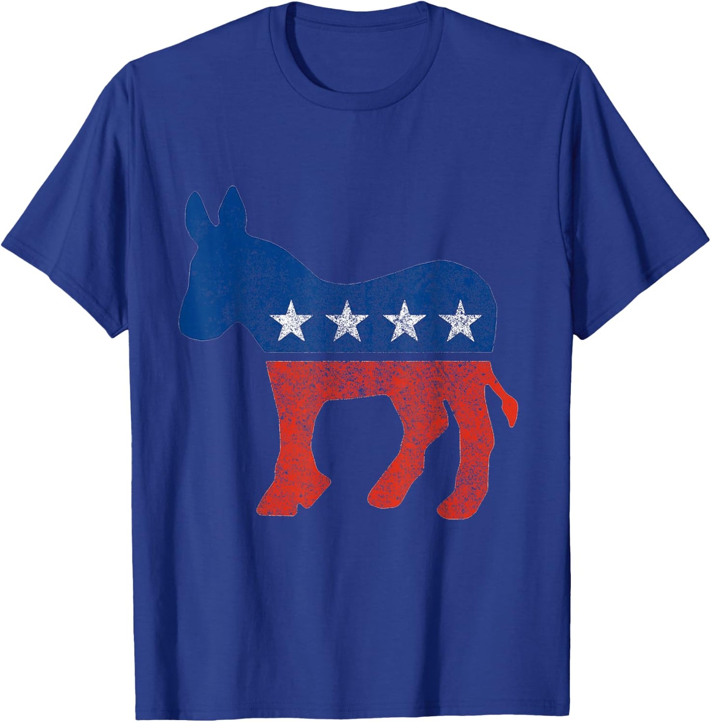 Democratic Donkey Democrat T-Shirt - T-Shirt | Royal