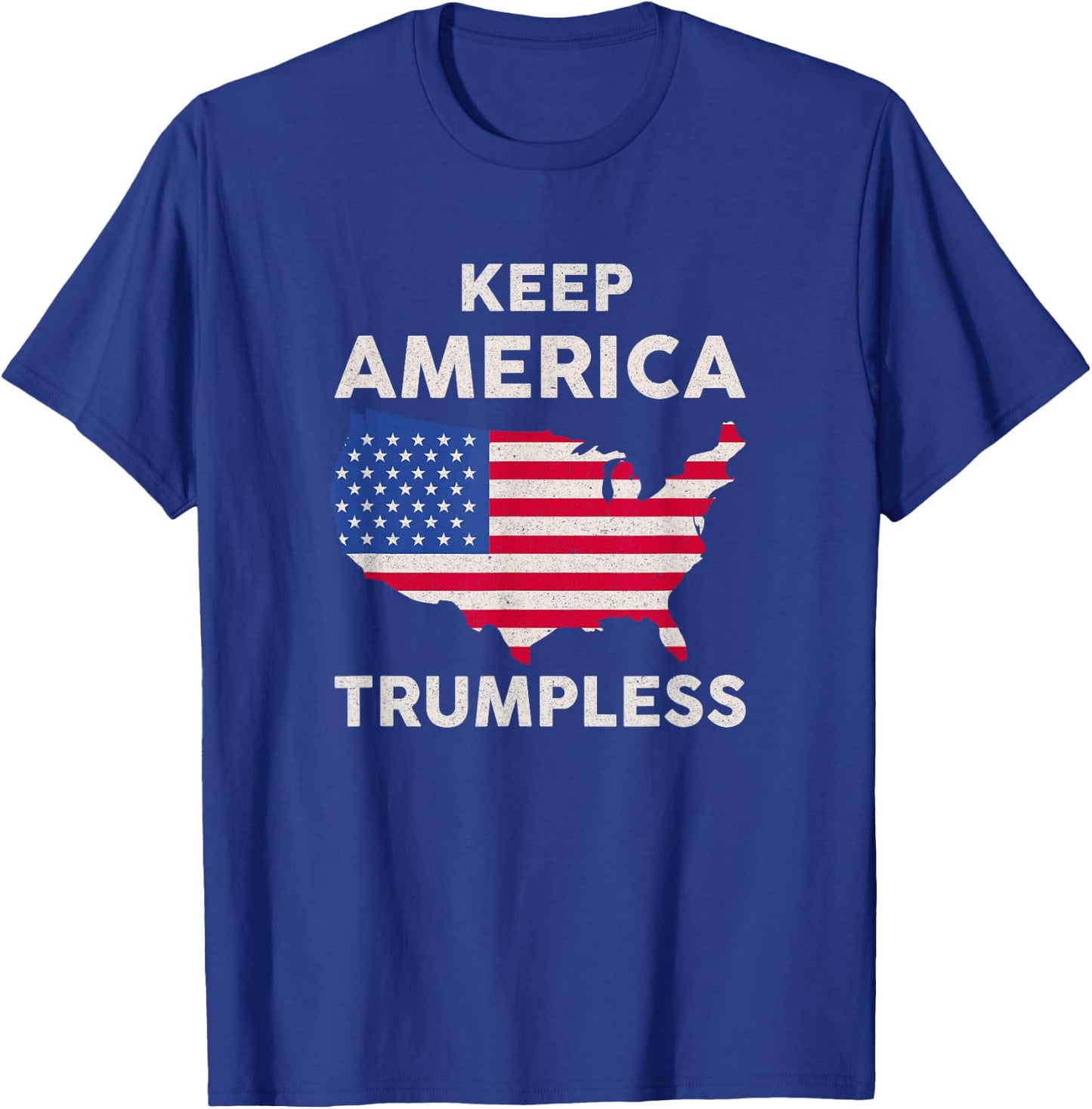 Keep America Trumpless T-Shirt - T-Shirt | Royal