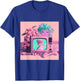 Retro Vaporwave Aesthetic 90s EGirl japanese art T-Shirt - T-Shirt | Royal