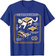 Funny Math Infinite Energy Cat And Mechanical Engineering T-Shirt - T-Shirt | Royal