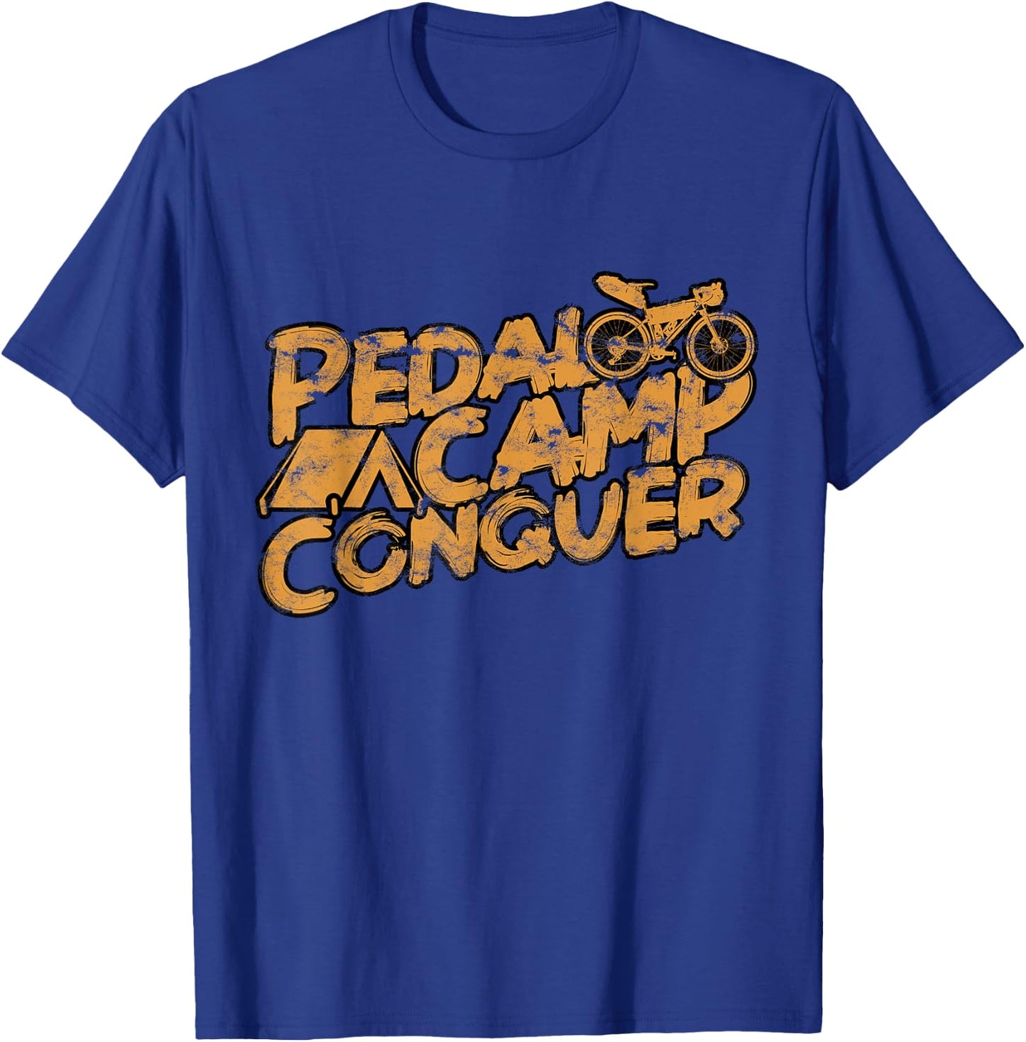 Bikepacking Bike Packing Gravel Bike Cycling Bikepacking T-Shirt - T-Shirt | Royal