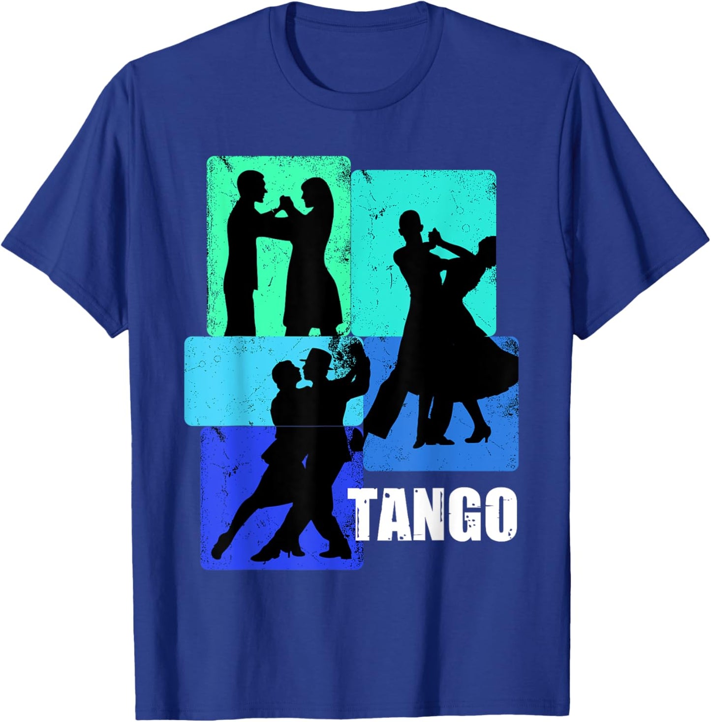 Tango Dancing for Tango Dancer | Retro Tango T-Shirt - T-Shirt | Royal
