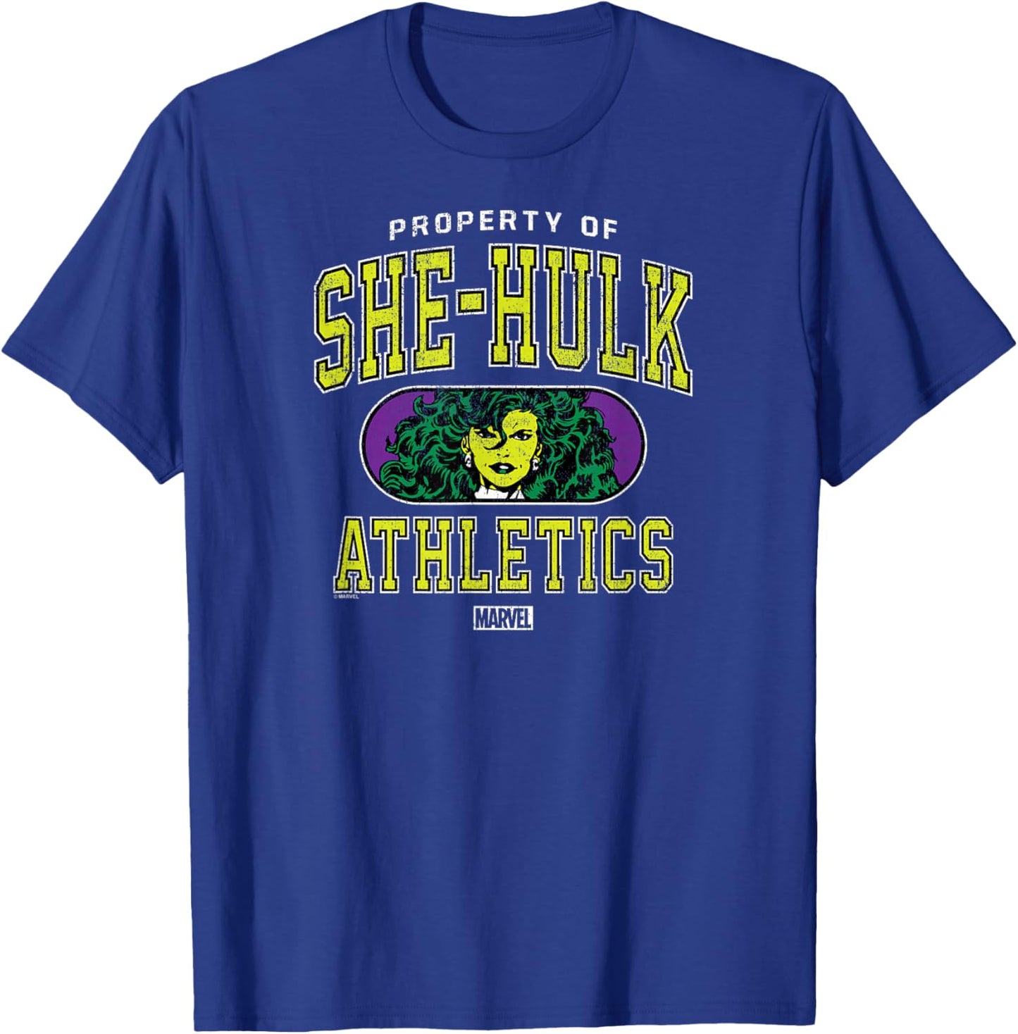 She-Hulk - Athletics Collegiate T-Shirt - T-Shirt | Royal