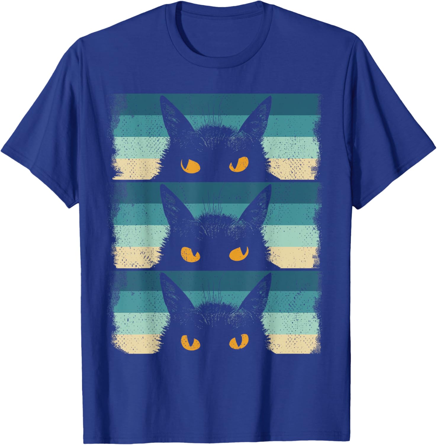 Cat Lover, Grumpy Black Kitten, Cat Mom, Cat Dad Women Kids T-Shirt - T-Shirt | Royal