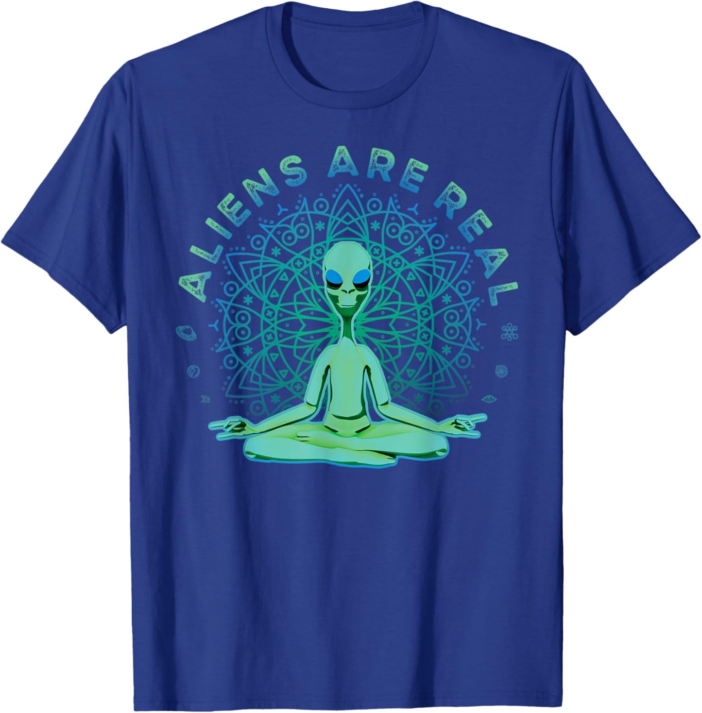 Alien Shirt Aliens Are Real UFO Believer Funny T-Shirt - T-Shirt | Royal