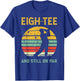 Funny 80th Birthday Golf Pun Golfing 80 Year Old Golfer T-Shirt - T-Shirt | Royal