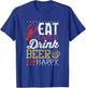 Funny Crawfish Boil Shirt Drink Beer Crayfish Festival Men T-Shirt - T-Shirt | Royal