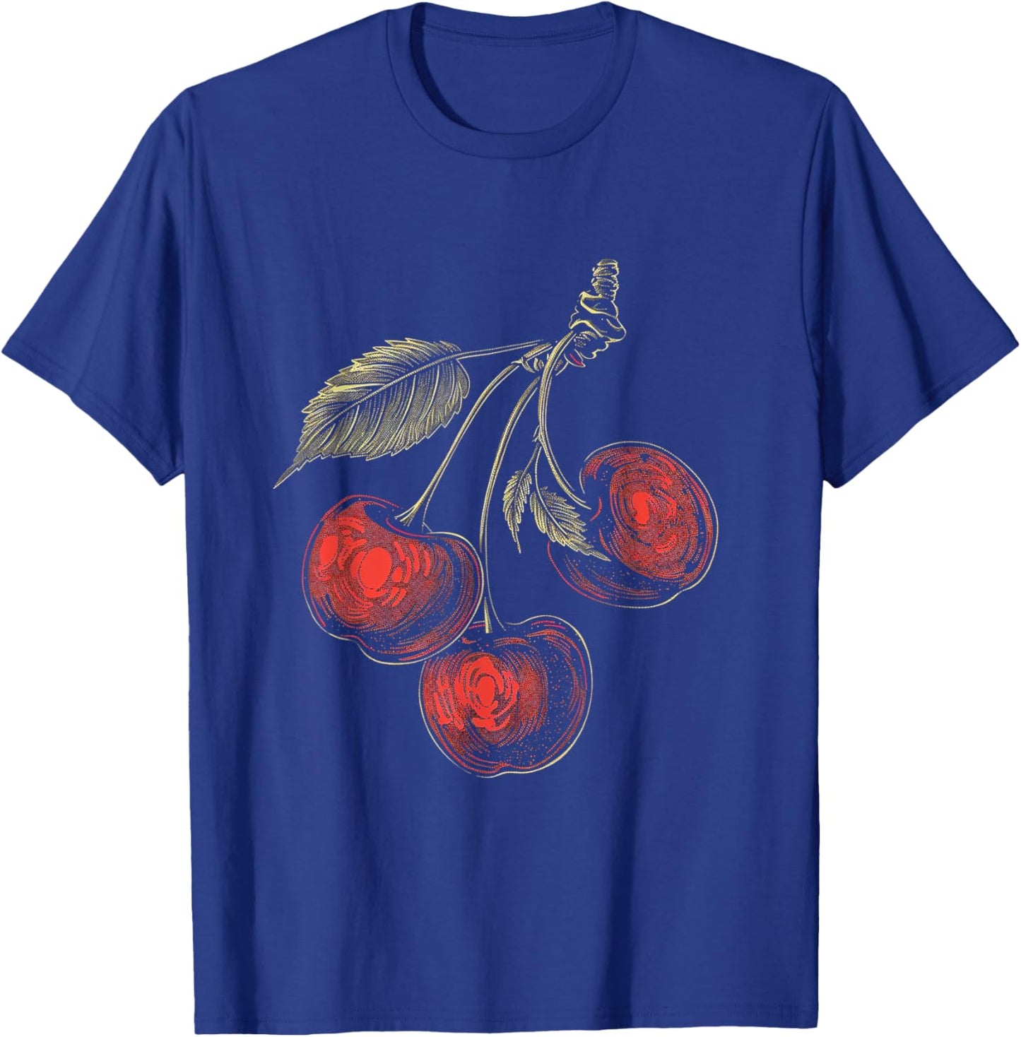 Vintage Cherry T-Shirt - T-Shirt | Royal