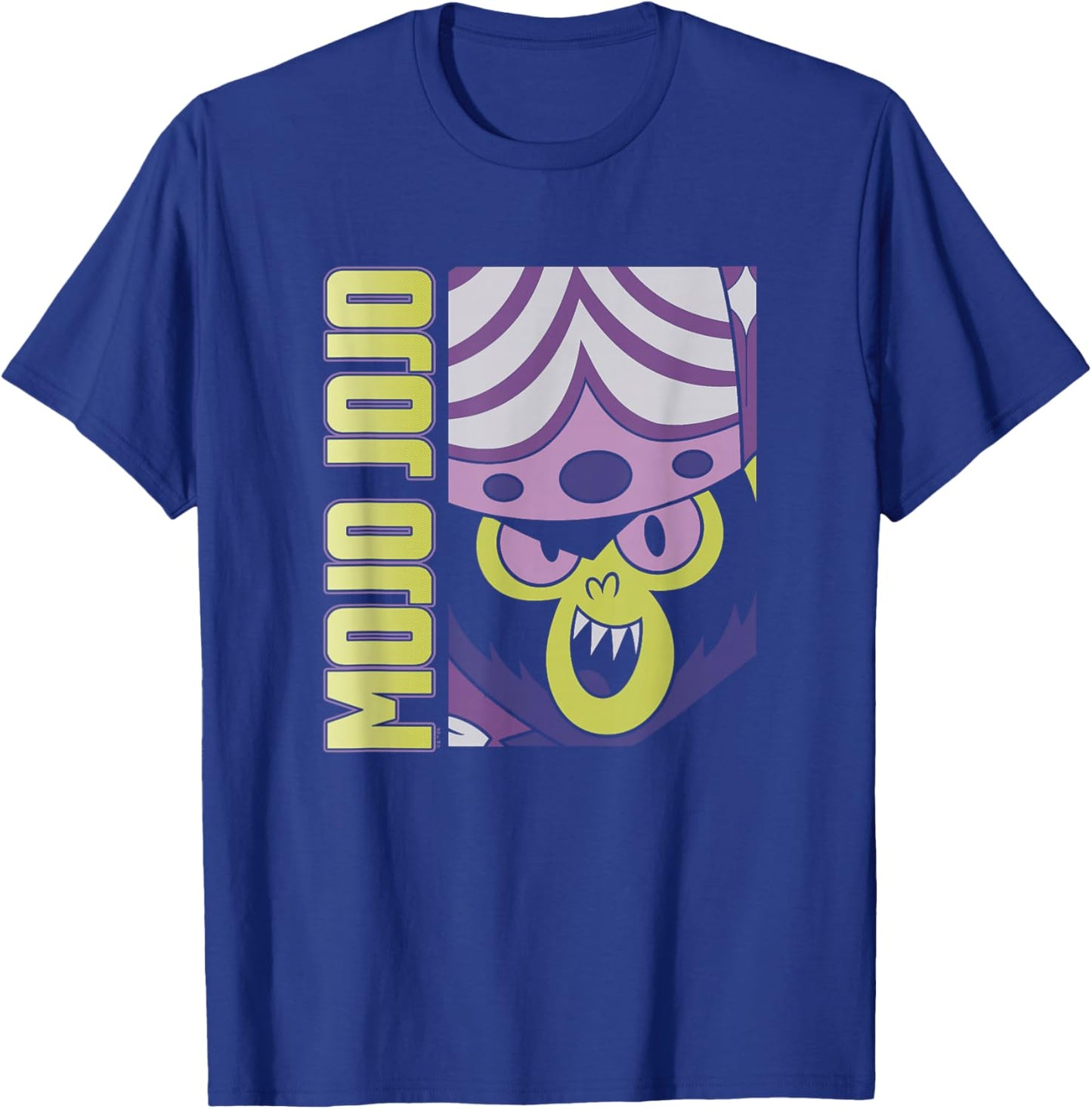 Power Puff Girls Mojo JoJo Big Face Poster T-Shirt - T-Shirt | Royal