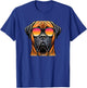 Retro Sunglasses Bullmastiff Bullmastiffs T-Shirt - T-Shirt | Royal