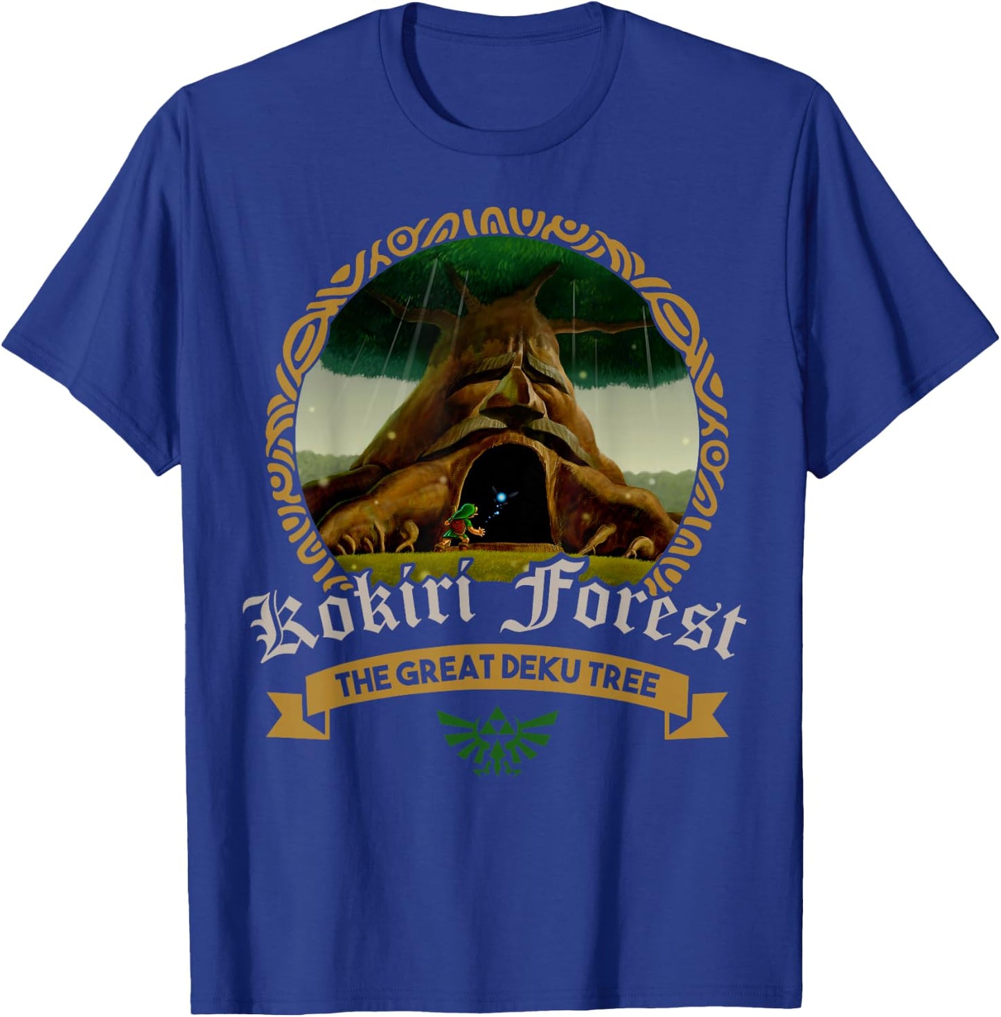The Legend of Zelda Kokiri Forest The Great Deku Tree T-Shirt - T-Shirt | Royal