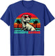 Grandpasaurus Funny T Rex Grandpa Saurus Dinosaur Family T-Shirt - T-Shirt | Royal