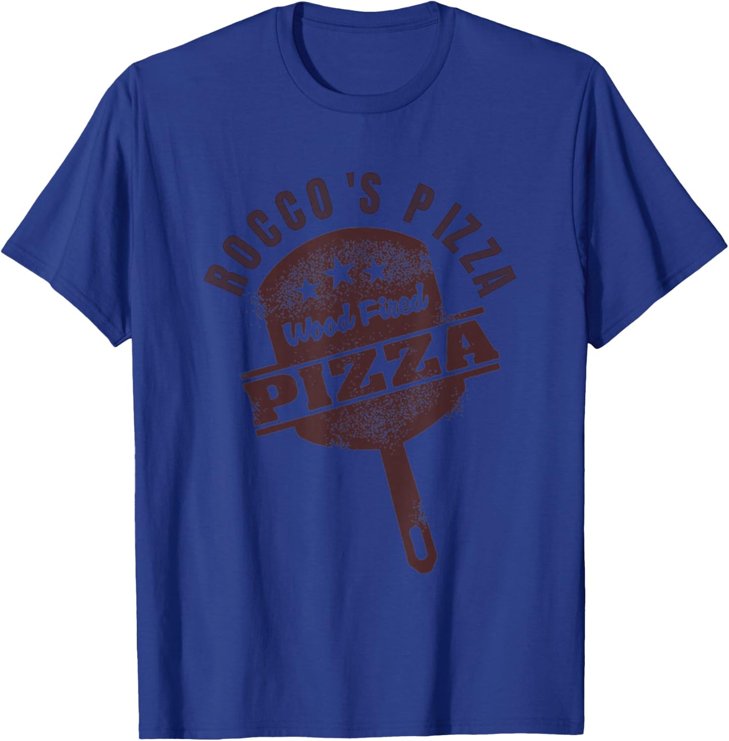 Rocco's Wood fired Pizza Restaurant employee/ customer T-Shirt - T-Shirt | Royal