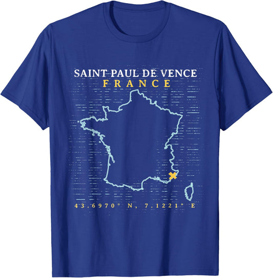 France Saint Paul de Vence T-Shirt - T-Shirt | Royal