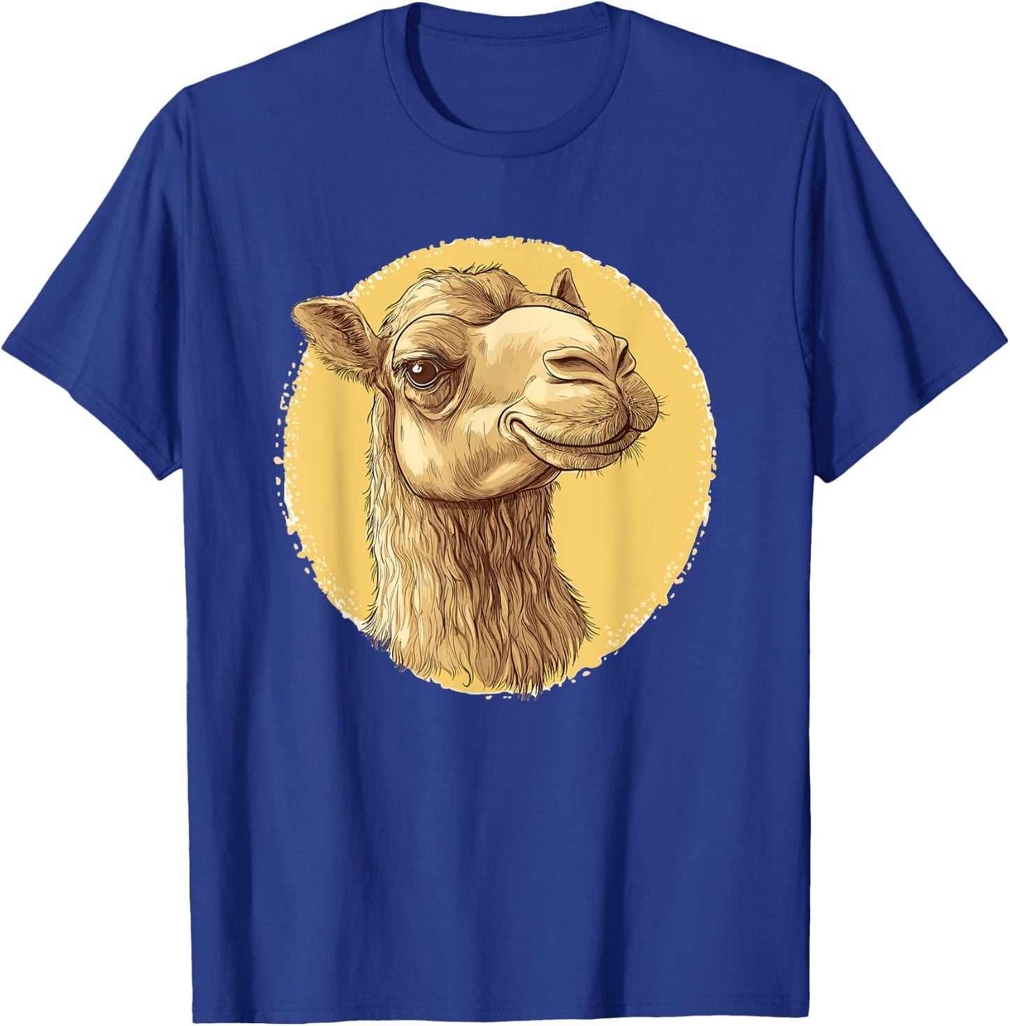 Vintage Camel Illustration T-Shirt - T-Shirt | Royal