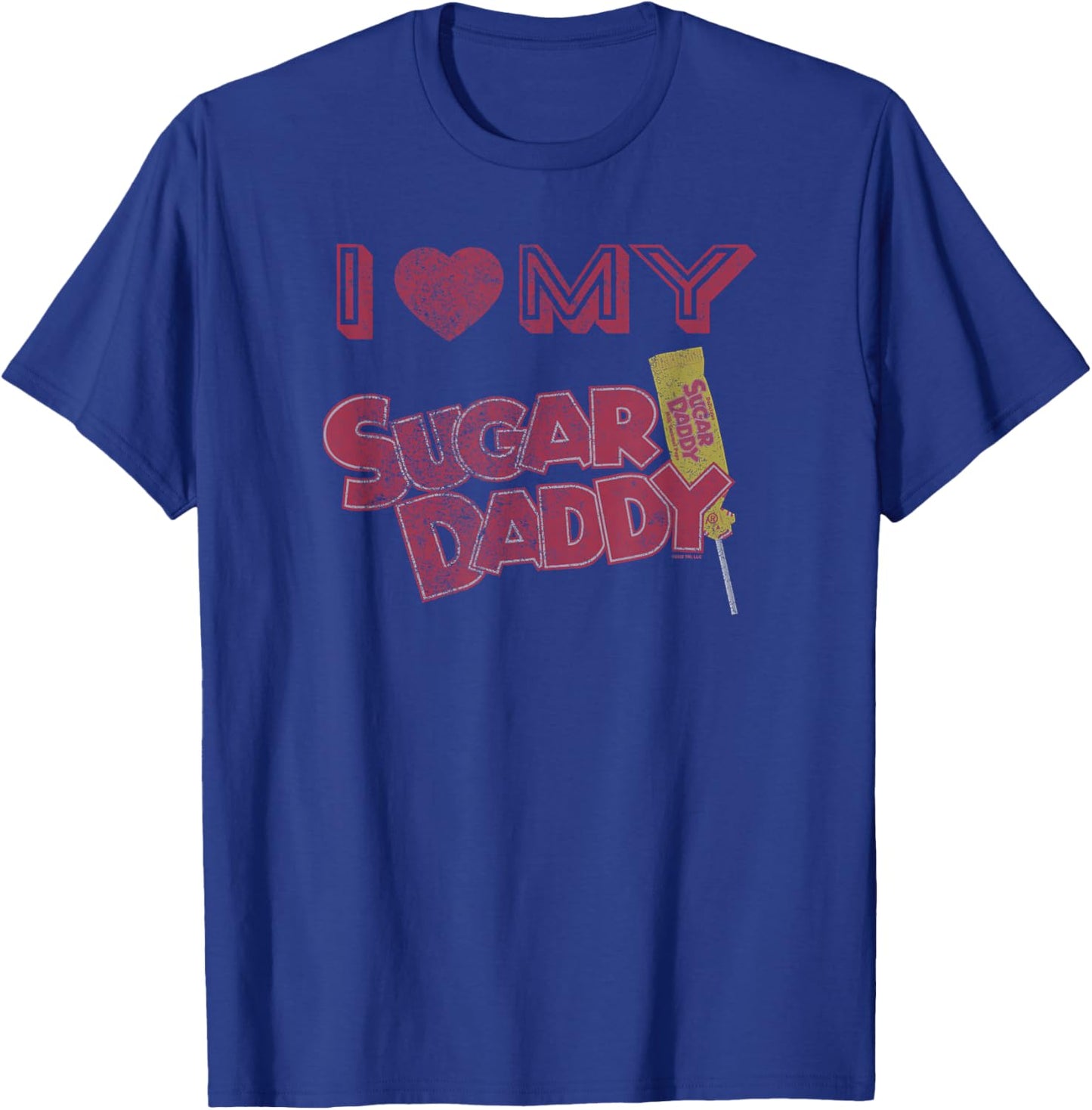 Sugar Daddy I Heart My Sugar Daddy T-Shirt - T-Shirt | Royal
