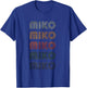 Love Heart Miko Grunge Vintage Style Black Miko T-Shirt - T-Shirt | Royal