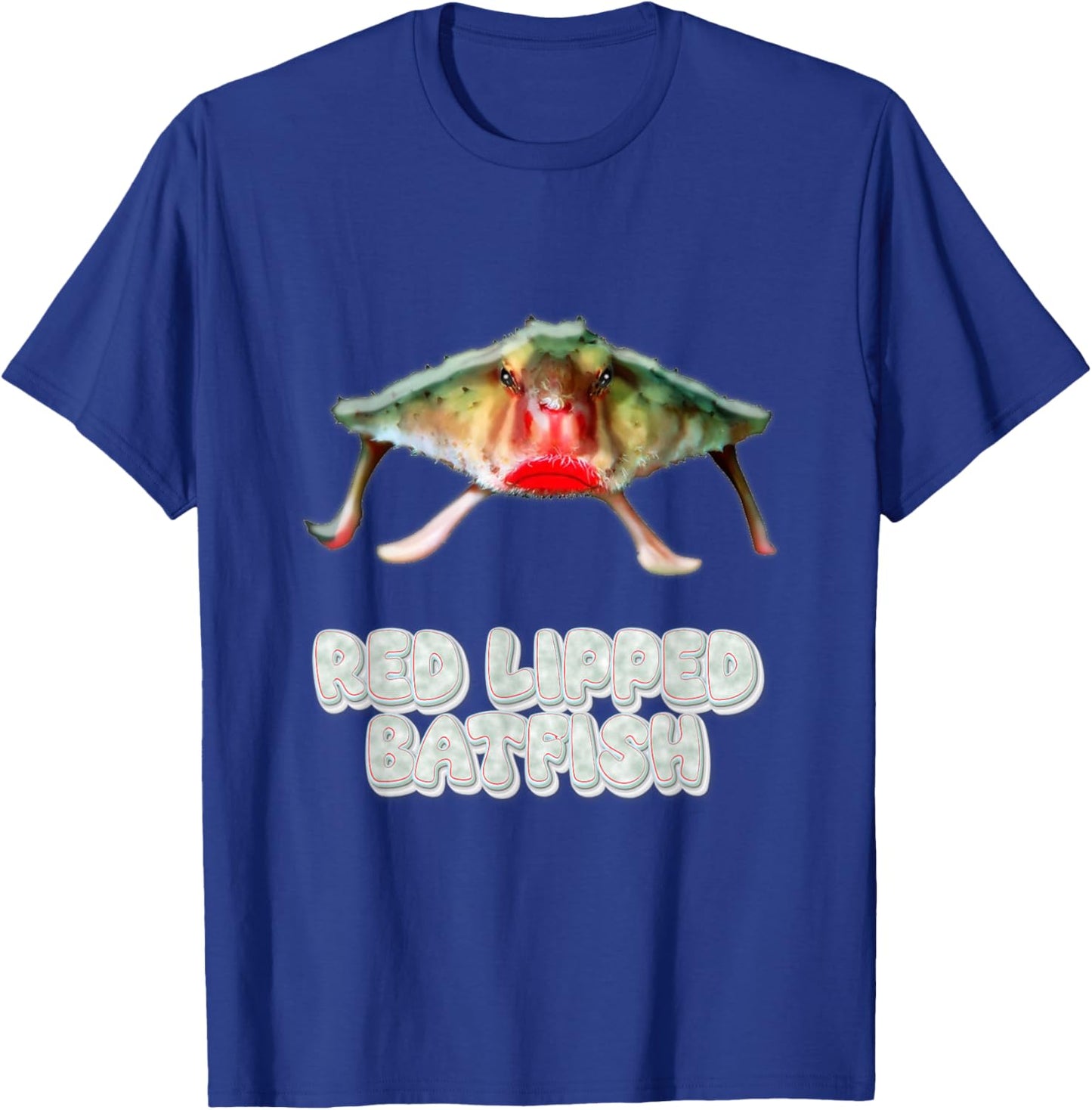 Red Lipped Batfish Photo T-Shirt - T-Shirt | Royal
