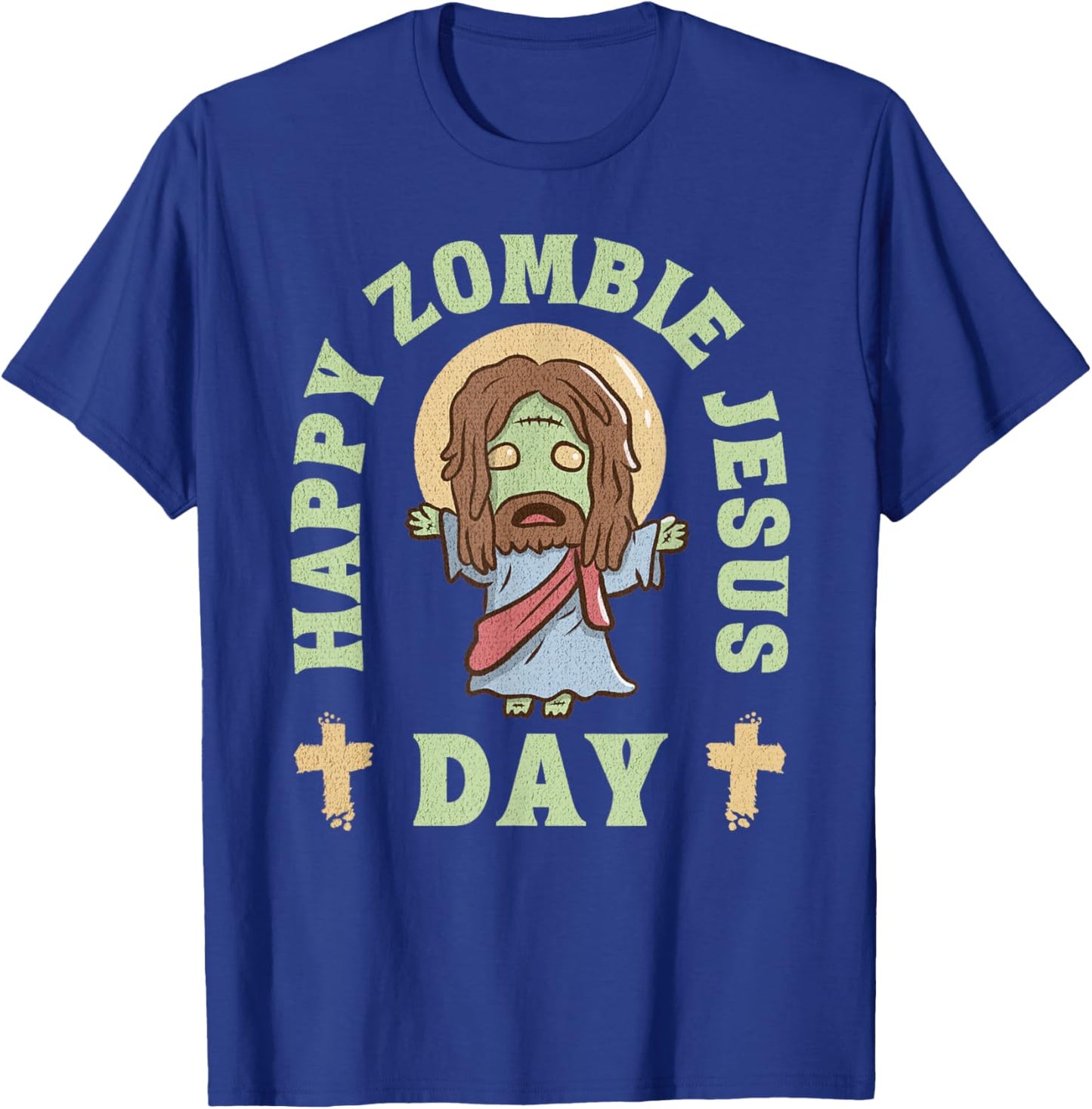 Zombie Jesus Day T-Shirt - T-Shirt | Royal