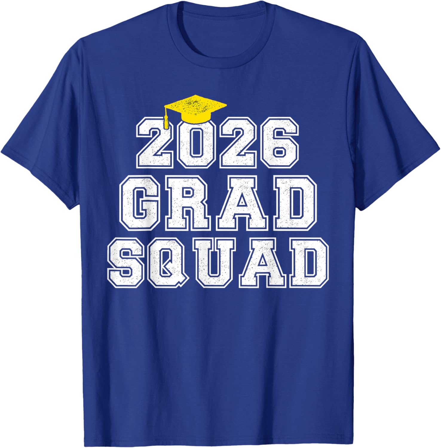 Grad Squad 2026 Graduation Senior Family Matching T-Shirt - T-Shirt | Royal