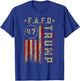Funny Fafo Trump Shirt President 47 Trump Fafo Drapeau Américain T-Shirt - T-Shirt | Royal