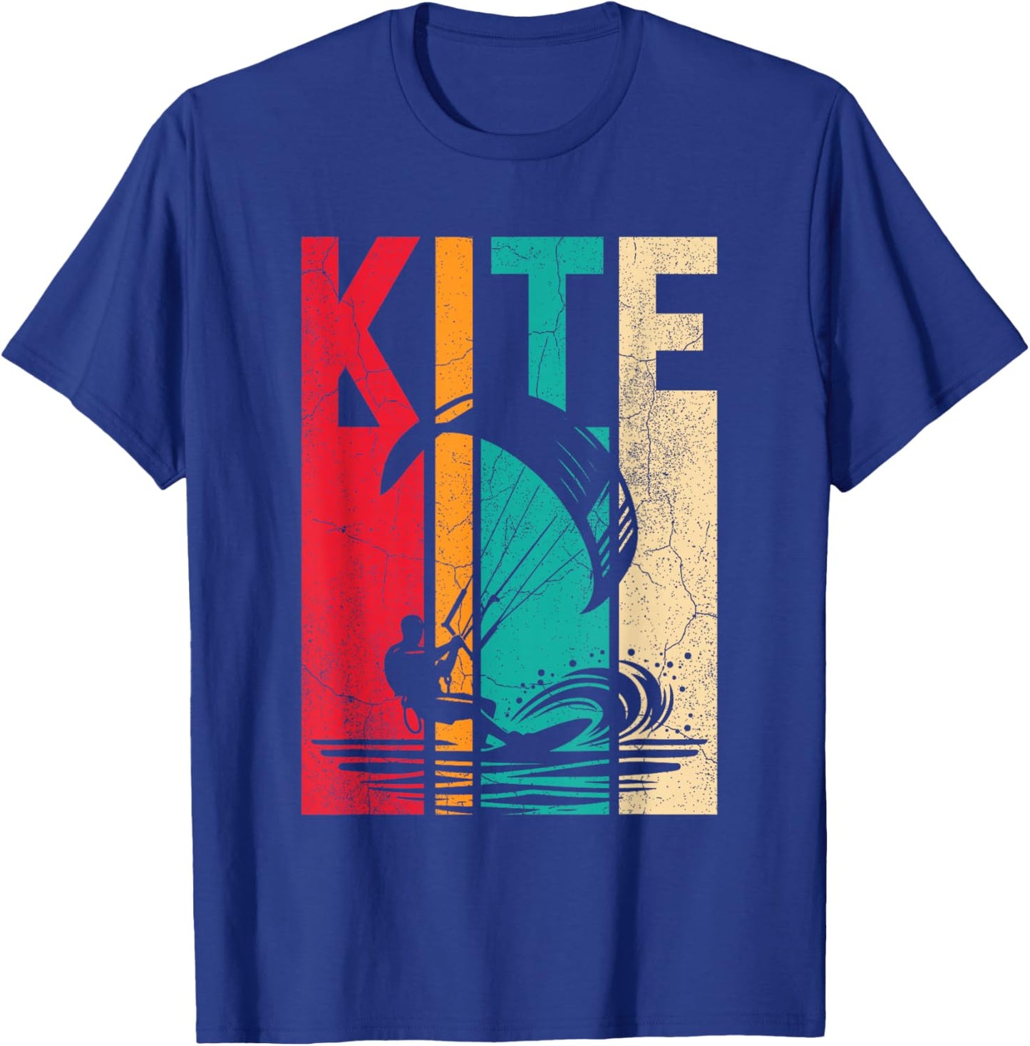 Kiteboarding Kitesurfen T-Shirt - T-Shirt | Royal