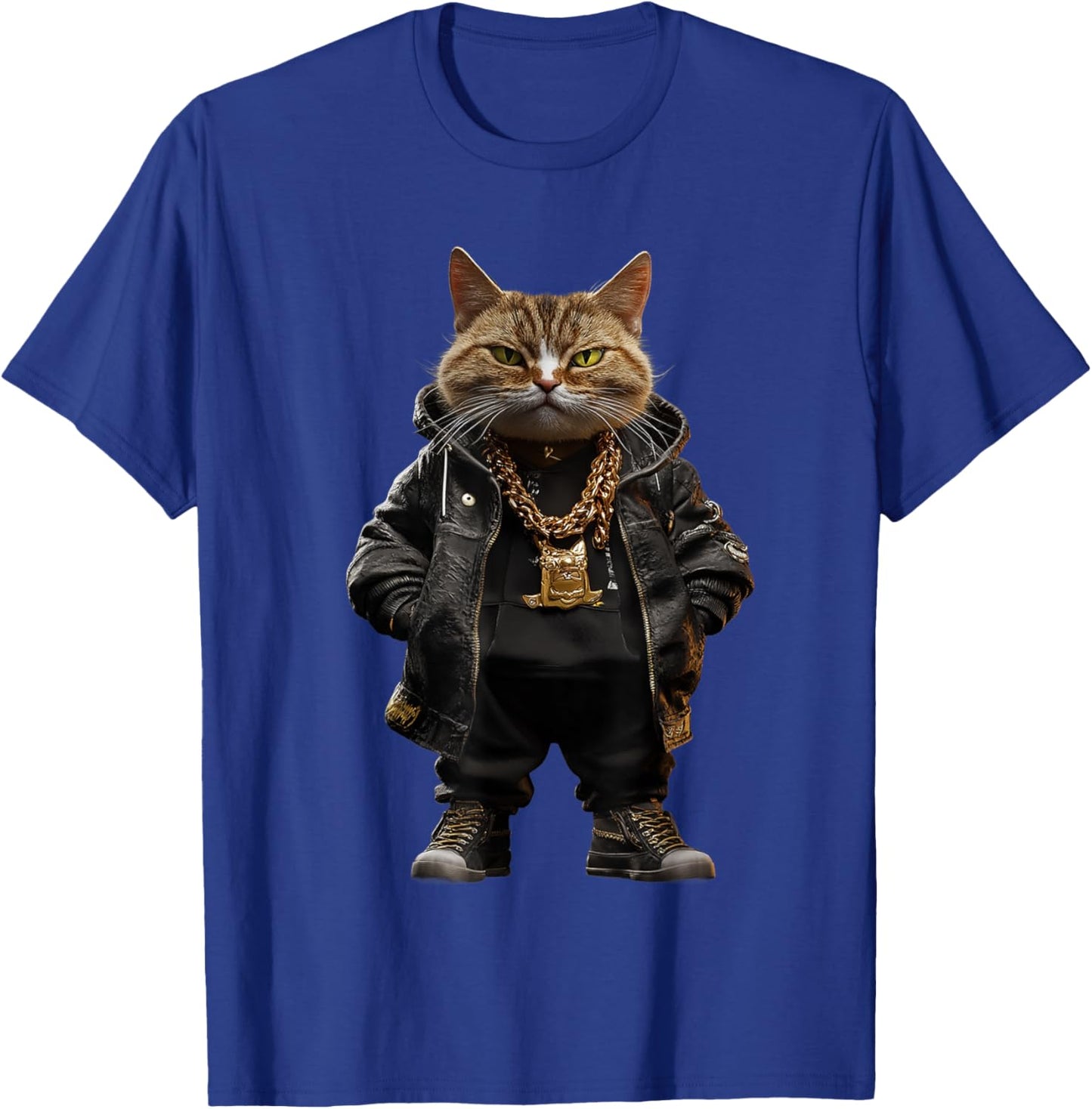 Thug Gangster Life Cat For Hip Hop Fans Meme and Cat lovers Women T-Shirt - T-Shirt | Royal