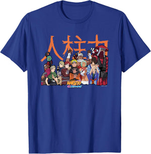 Naruto Shippuden Jinchuuriki Group Anime T-Shirt - T-Shirt | Royal