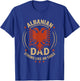 Albanian Father's day Skenderbeg Albania proud Albanian Dad T-Shirt - T-Shirt | Royal