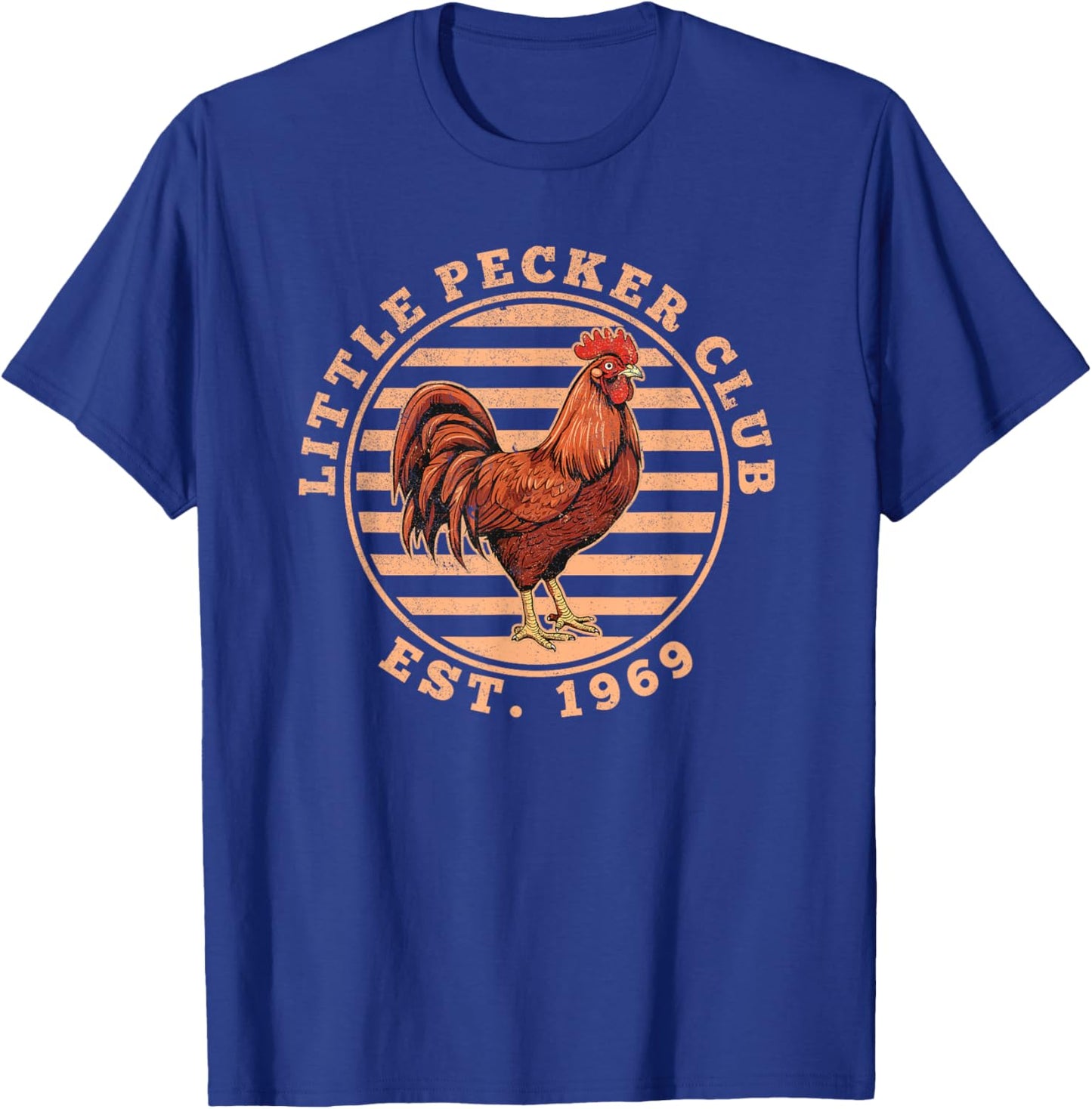 Little Pecker Club Funny Chicken T-Shirt - T-Shirt | Royal