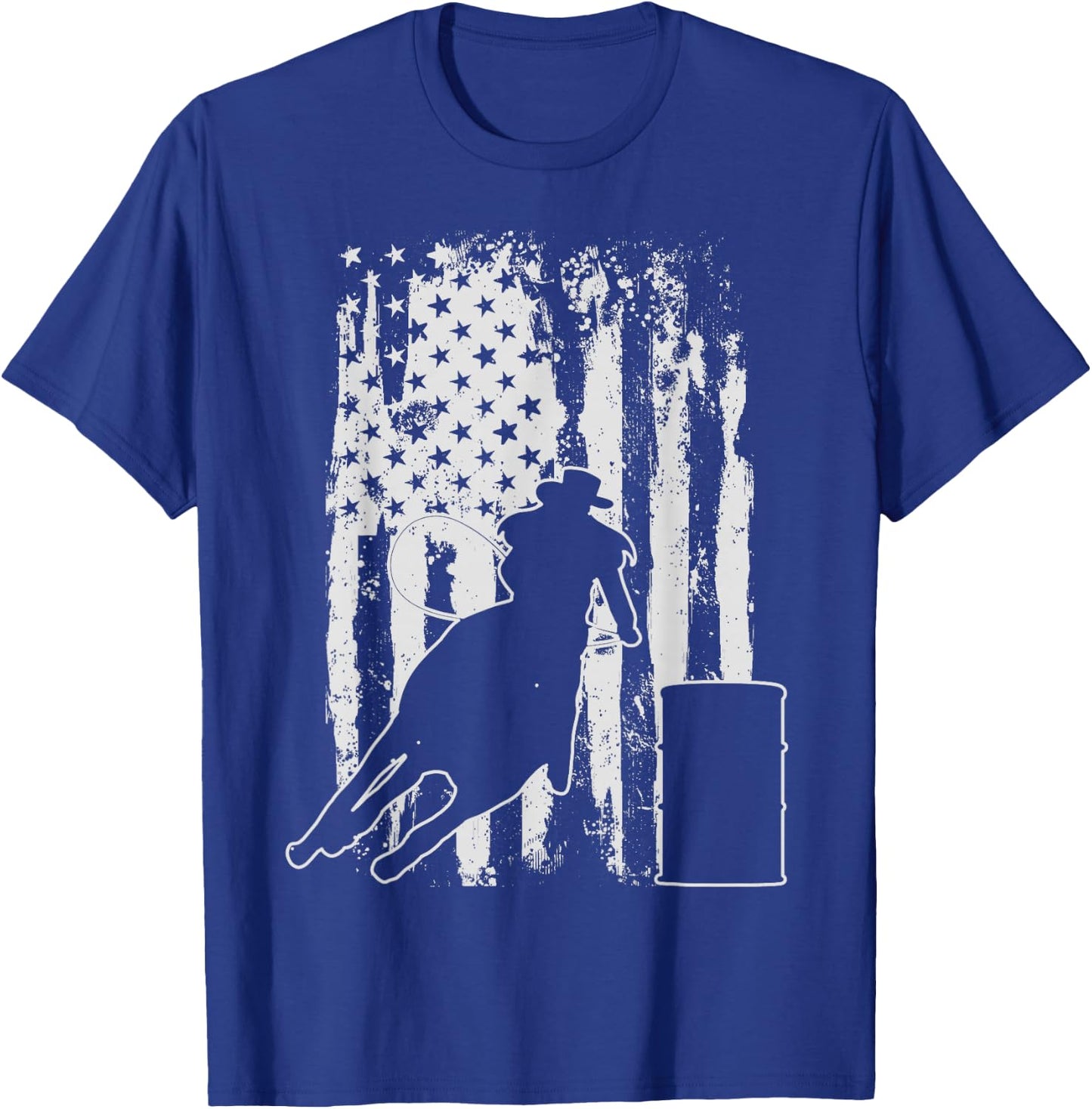 Barrel Racing Gift T-Shirt - T-Shirt | Royal