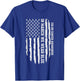 In March We Wear Blue For Colorectal Colon Cancer Awareness T-Shirt - T-Shirt | Royal