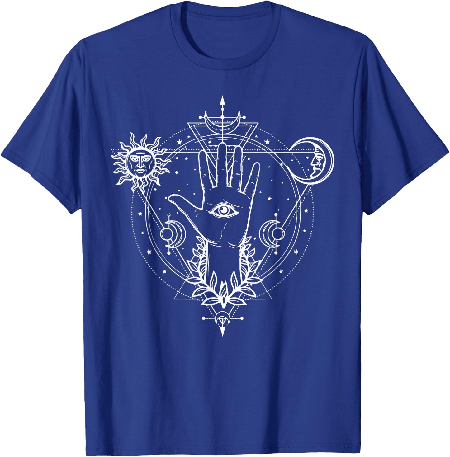 All seeing Eye Mystic Blackcraft Clothing Gift T-Shirt - T-Shirt | Royal