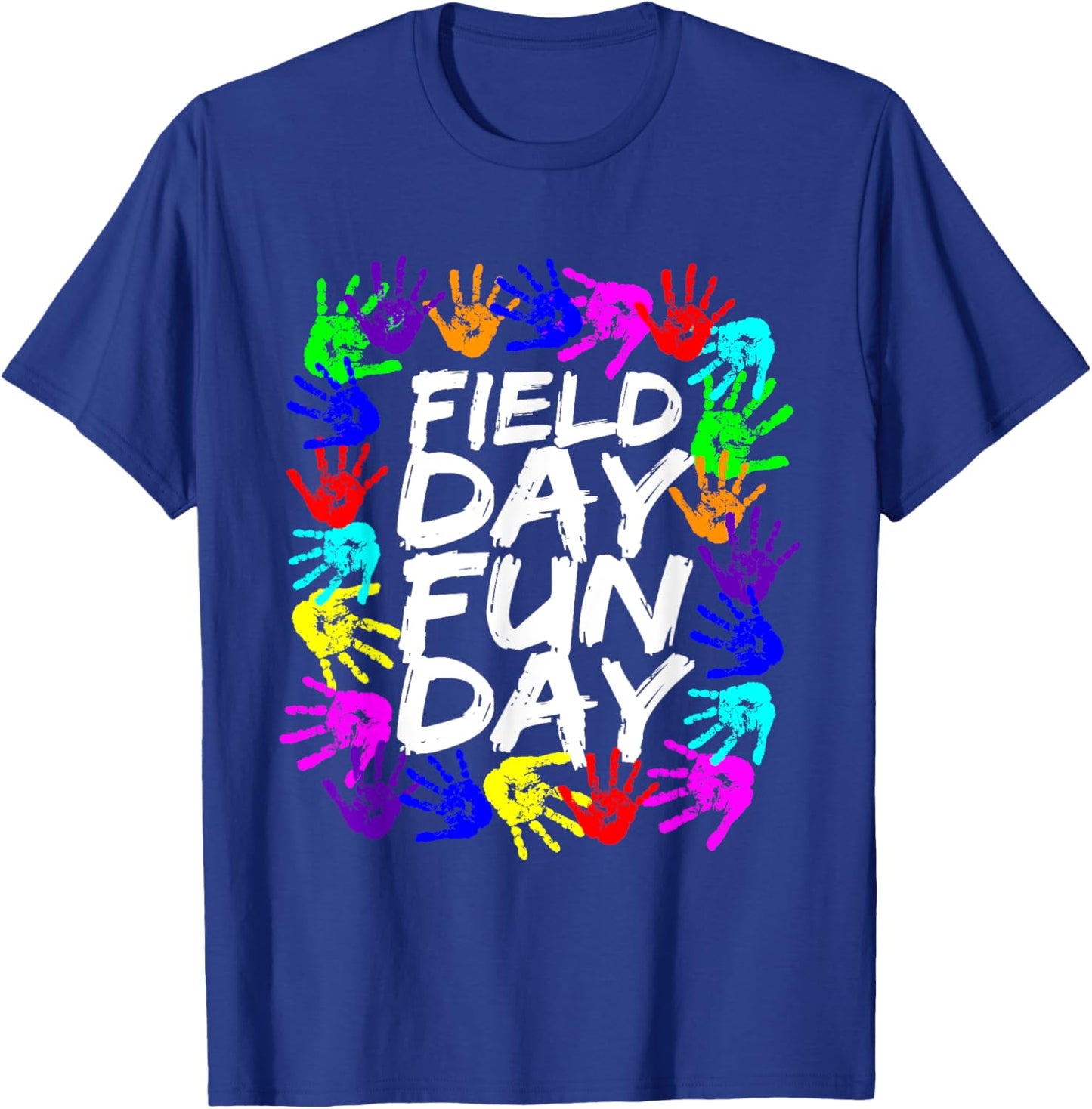 Cute Field Day Teacher T-Shirt - T-Shirt | Royal