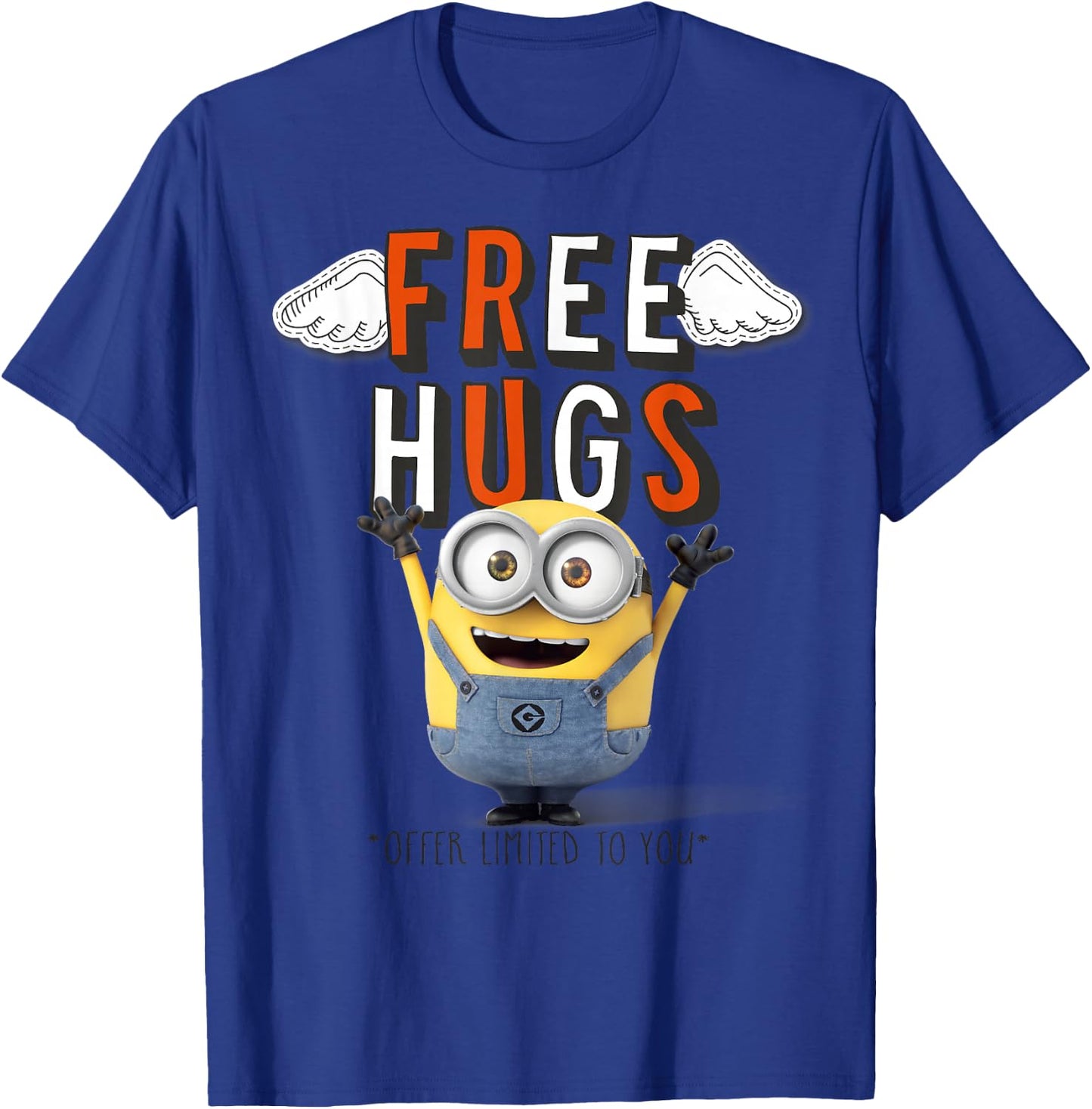 Despicable Me Minions Free Hugs Graphic T-Shirt - T-Shirt | Royal