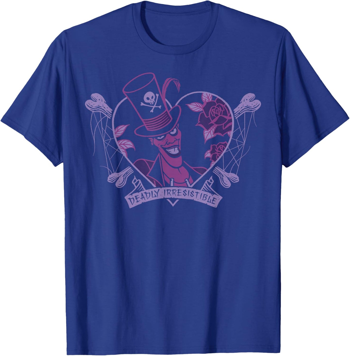 Disney Villains Valentine's Day Dr. Facilier Deadly Vintage T-Shirt - T-Shirt | Royal