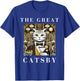 The Great Catsby Funny Cat Lovers T-Shirt - T-Shirt | Royal